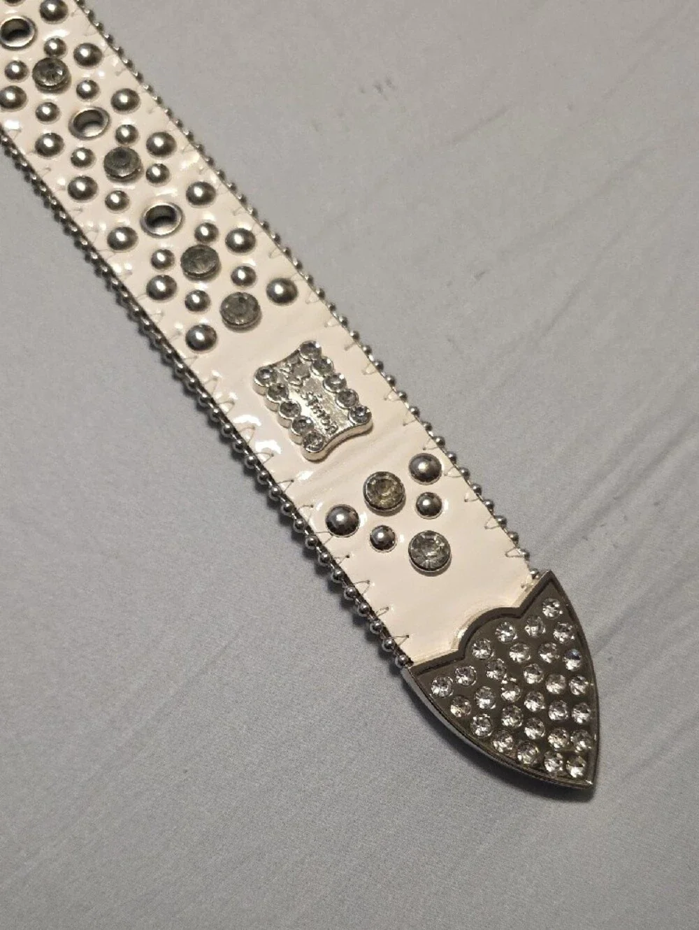 White BB belt